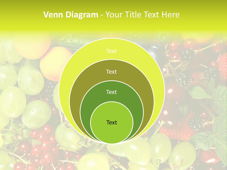 Black Green Eating PowerPoint Template