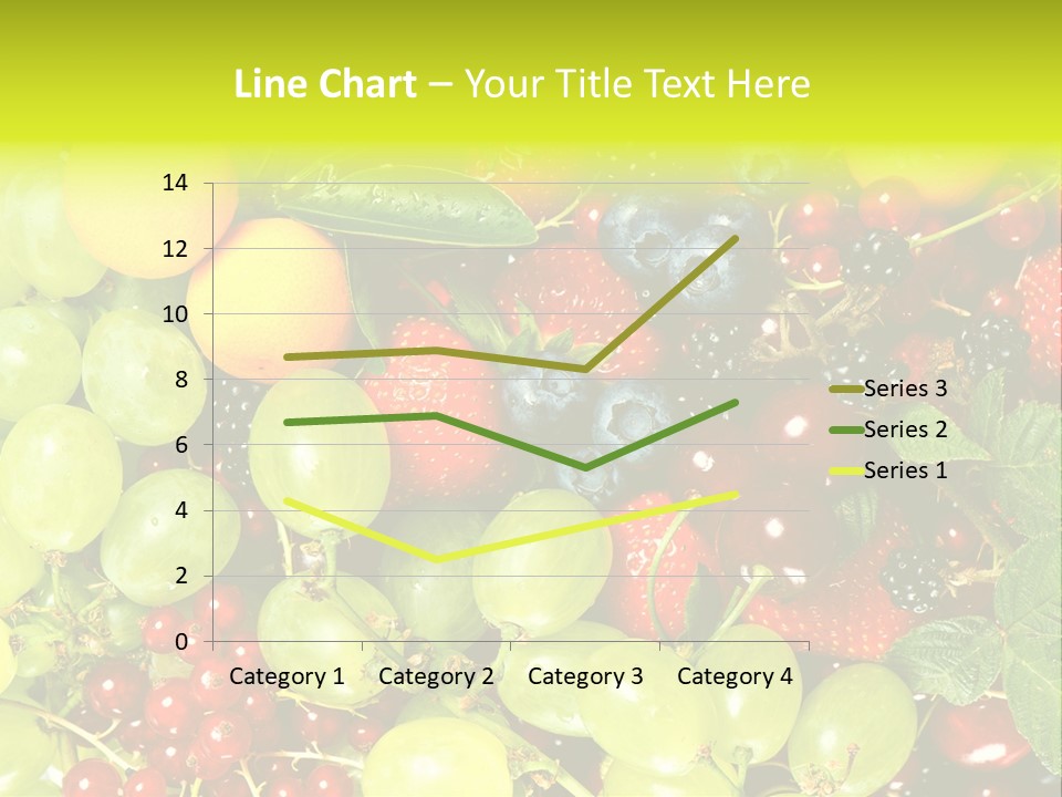 Black Green Eating PowerPoint Template