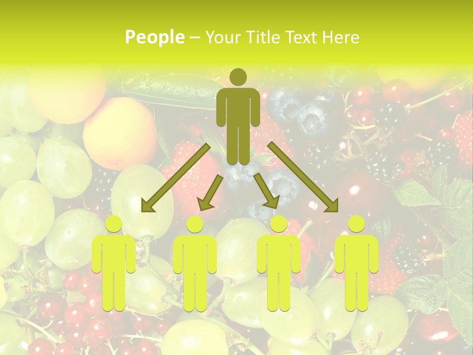 Black Green Eating PowerPoint Template