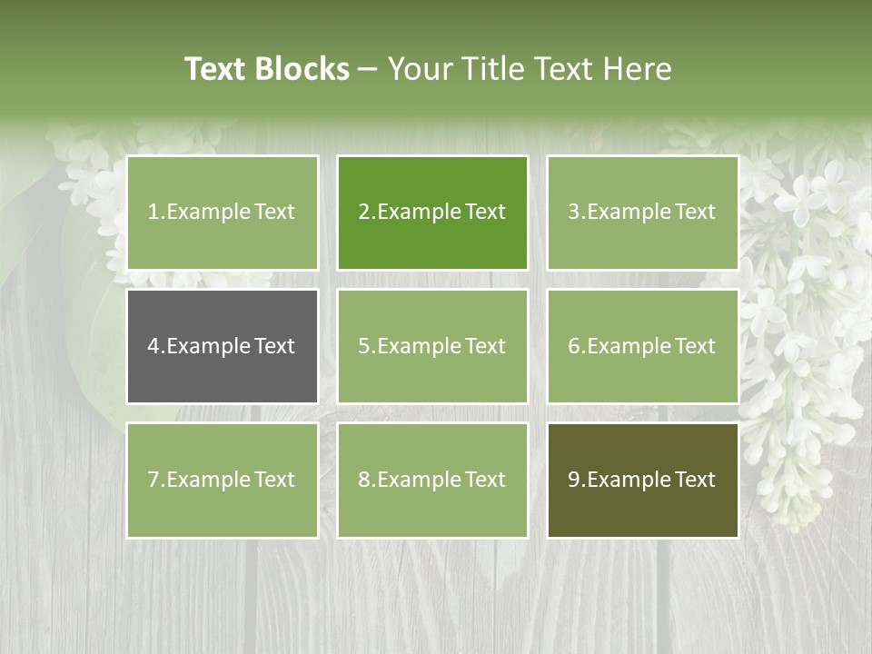 Flora Beauty Space PowerPoint Template