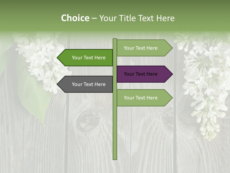 Flora Beauty Space PowerPoint Template