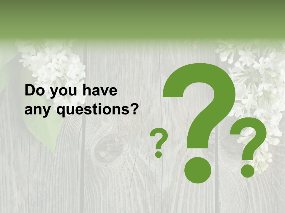 Flora Beauty Space PowerPoint Template