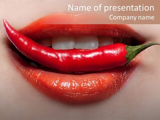 Food Heat People PowerPoint Template