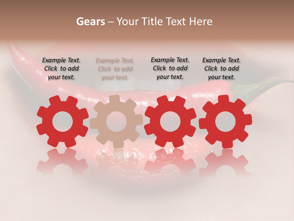 Food Heat People PowerPoint Template