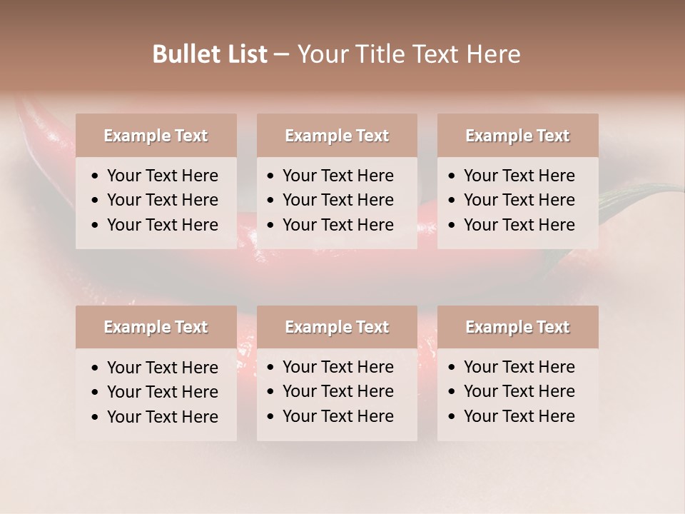 Food Heat People PowerPoint Template