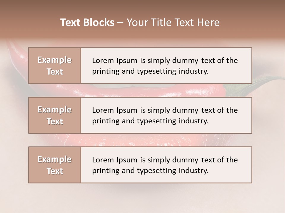 Food Heat People PowerPoint Template