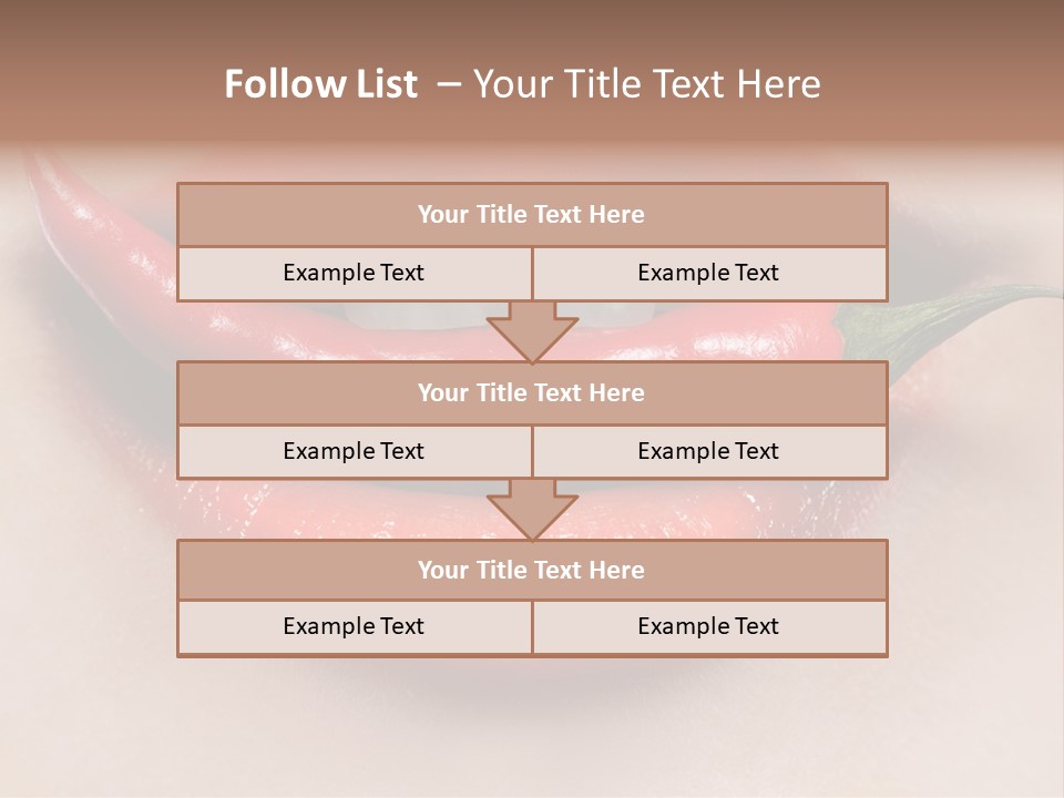 Food Heat People PowerPoint Template