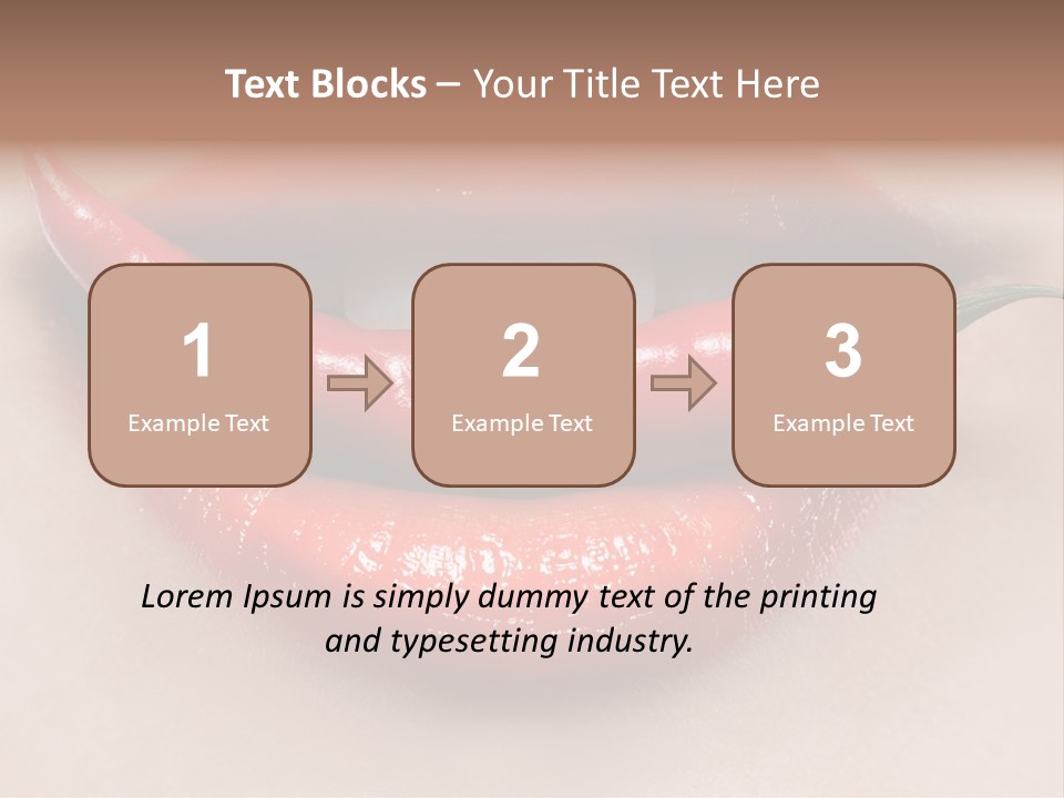 Food Heat People PowerPoint Template