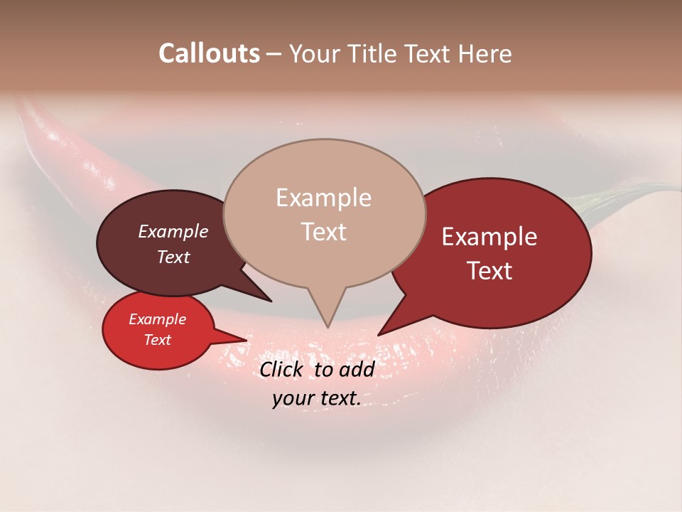 Food Heat People PowerPoint Template