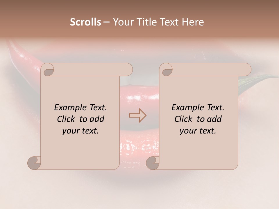 Food Heat People PowerPoint Template