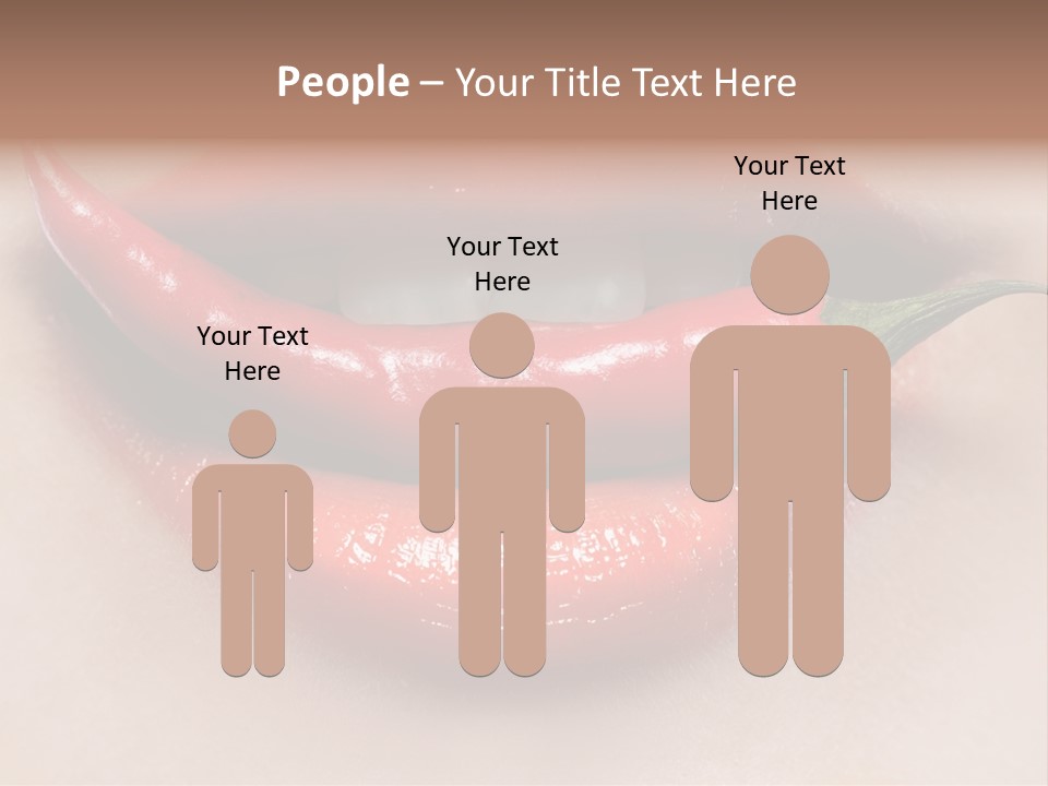 Food Heat People PowerPoint Template