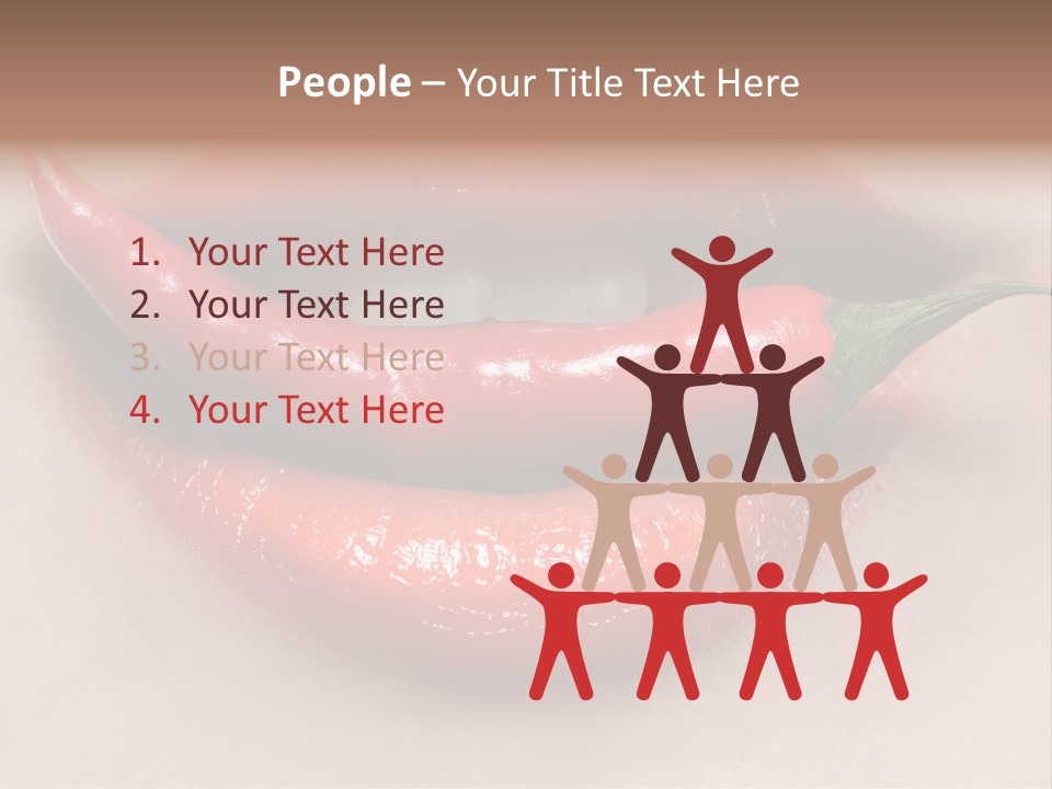 Food Heat People PowerPoint Template