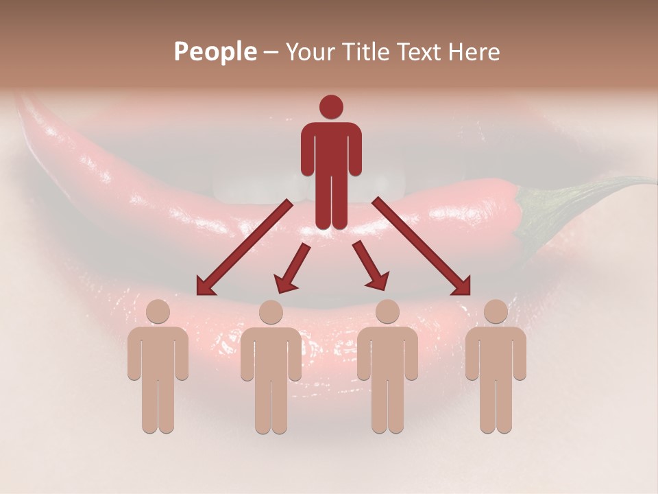 Food Heat People PowerPoint Template