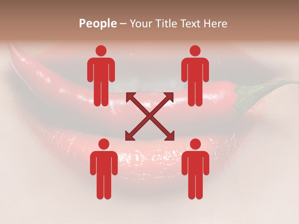 Food Heat People PowerPoint Template