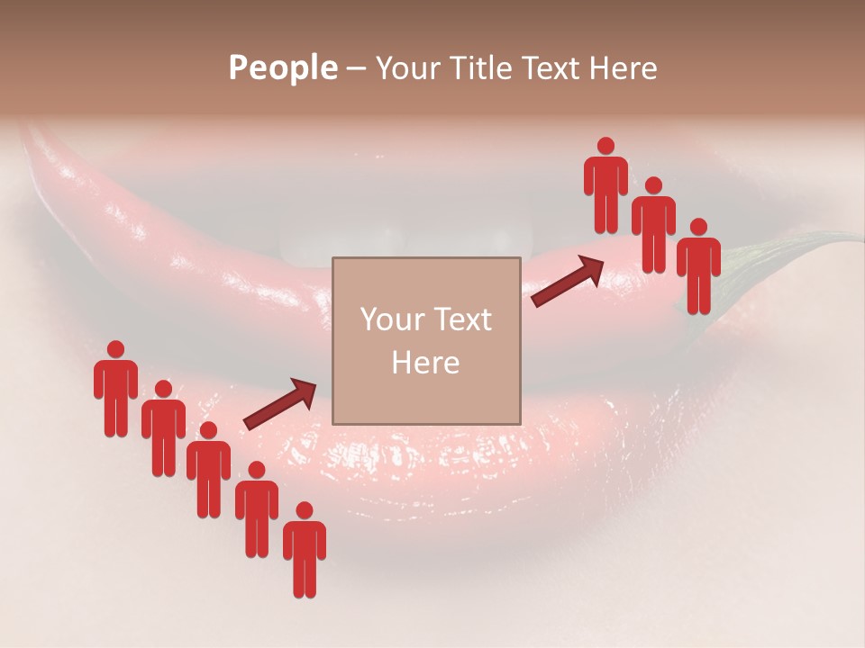 Food Heat People PowerPoint Template