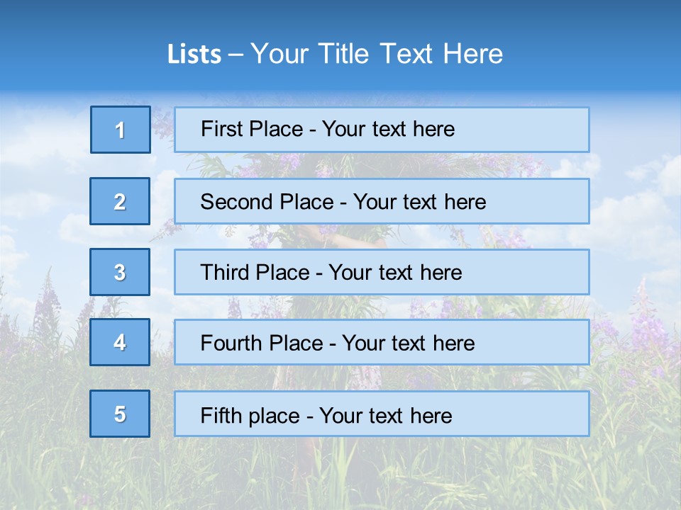 Adult Sky Elegant PowerPoint Template