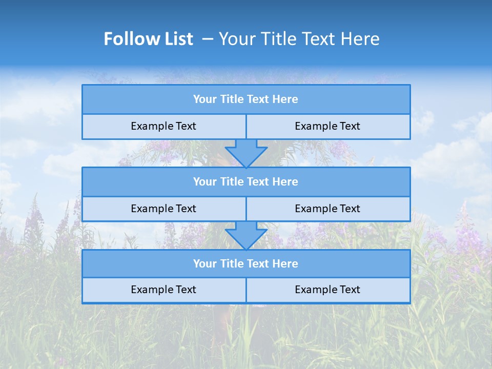 Adult Sky Elegant PowerPoint Template