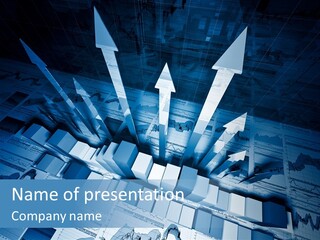 Future Statistic Graph PowerPoint Template
