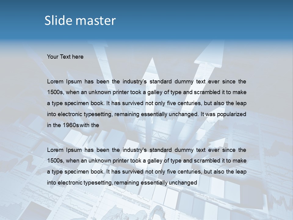 Future Statistic Graph PowerPoint Template