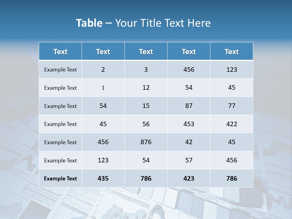 Future Statistic Graph PowerPoint Template