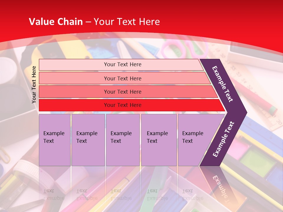 Shears Learning Brush PowerPoint Template