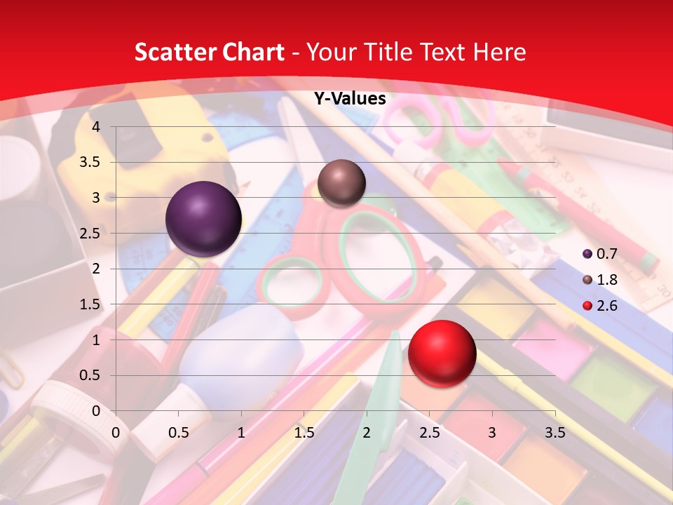 Shears Learning Brush PowerPoint Template