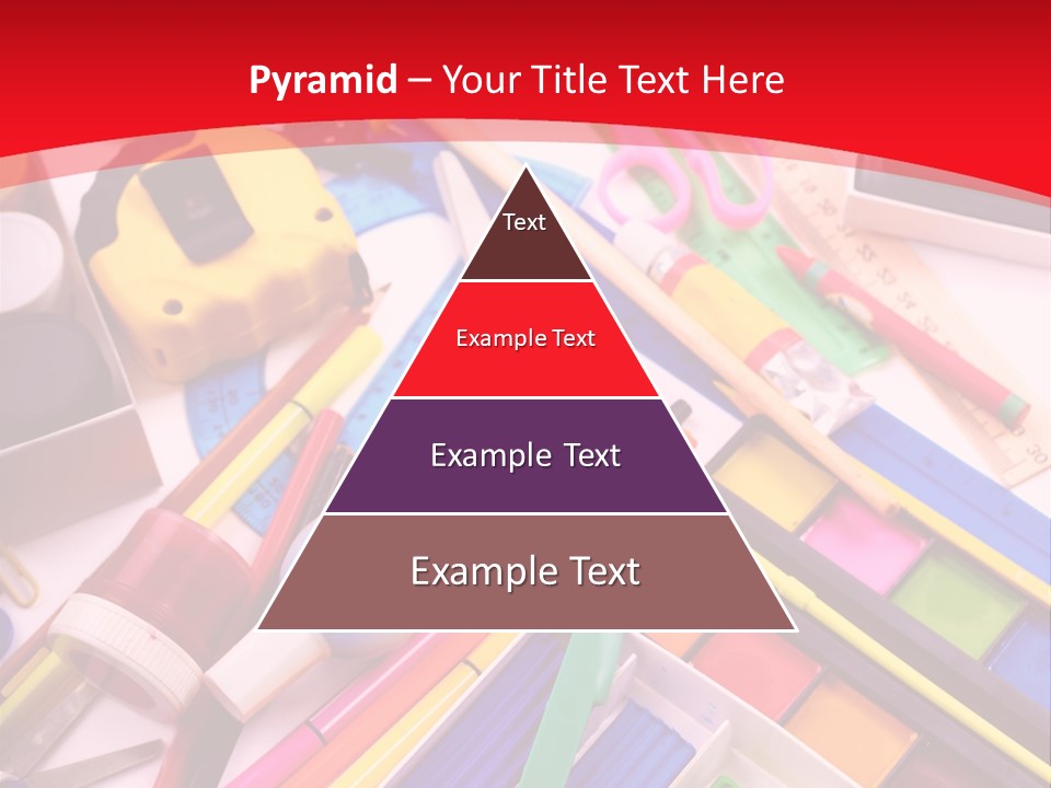 Shears Learning Brush PowerPoint Template