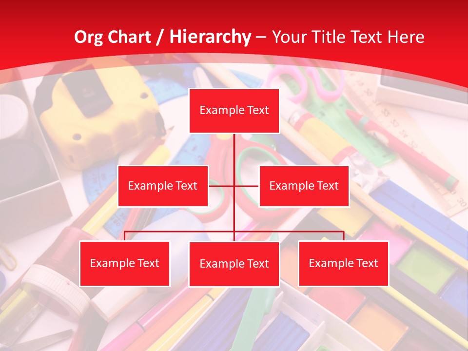 Shears Learning Brush PowerPoint Template