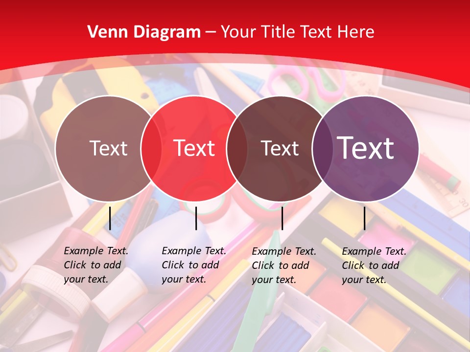 Shears Learning Brush PowerPoint Template