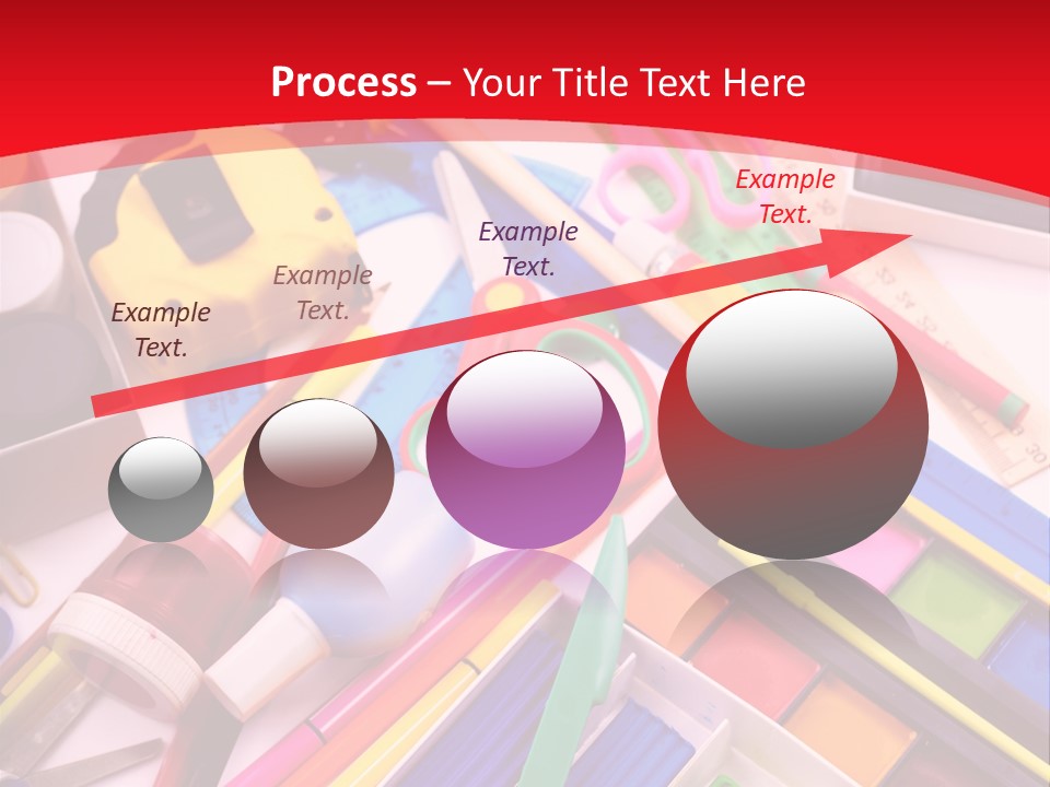 Shears Learning Brush PowerPoint Template