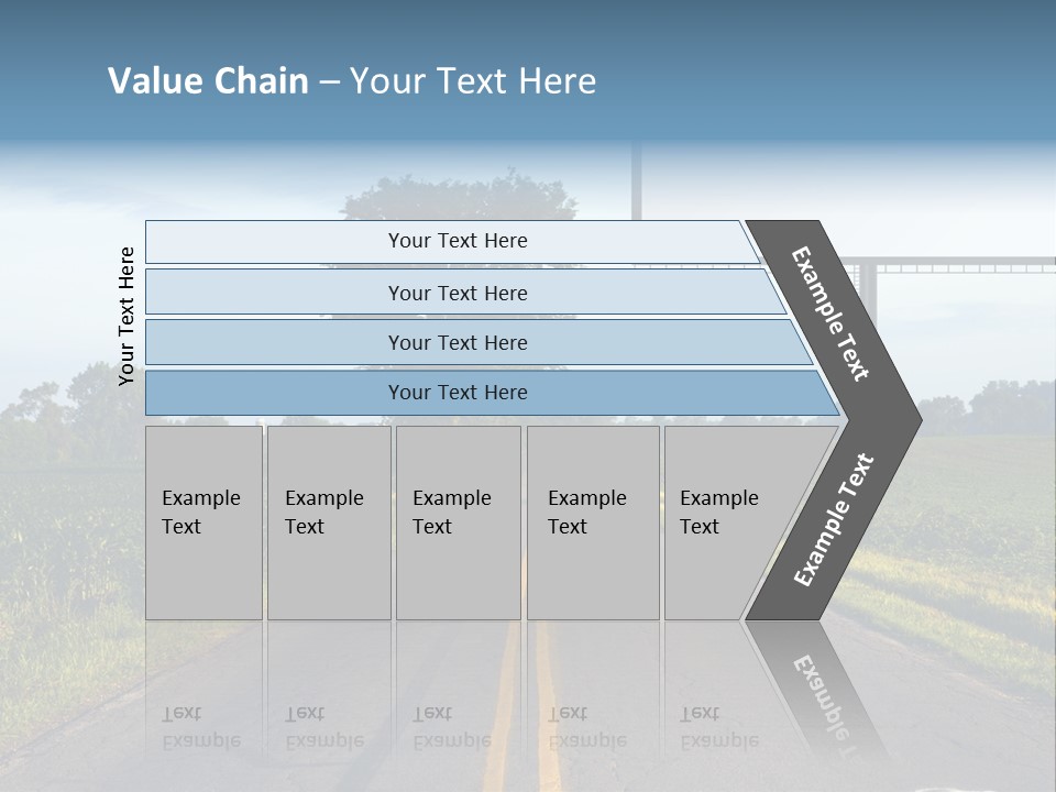 Commercial Surface White PowerPoint Template