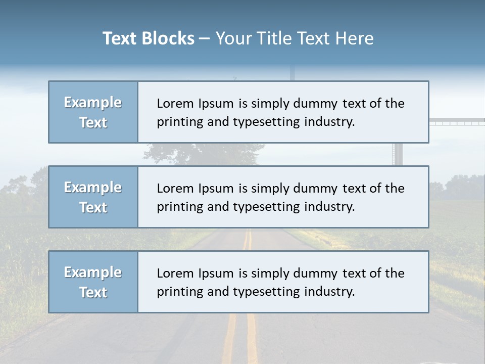 Commercial Surface White PowerPoint Template