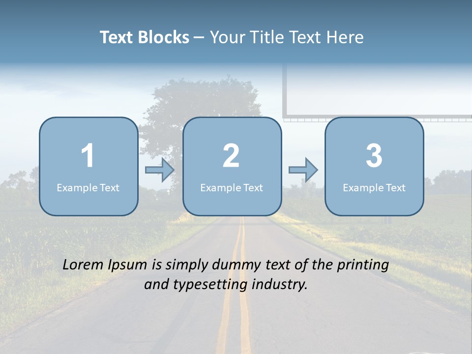 Commercial Surface White PowerPoint Template