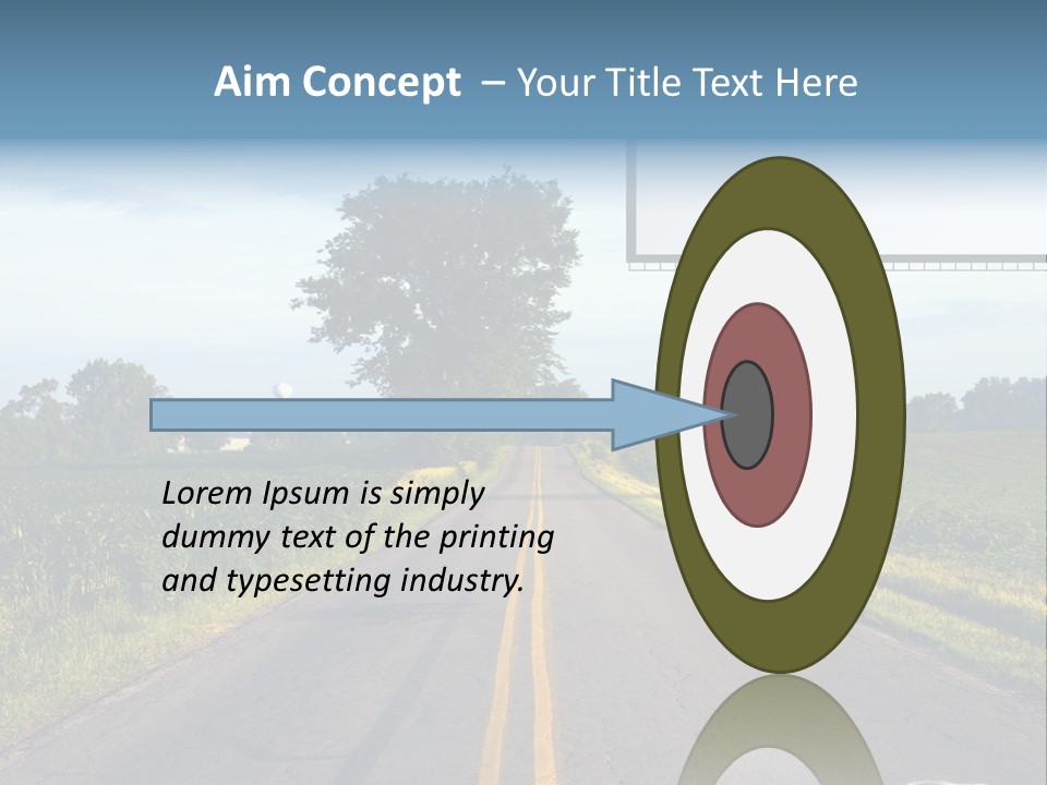 Commercial Surface White PowerPoint Template