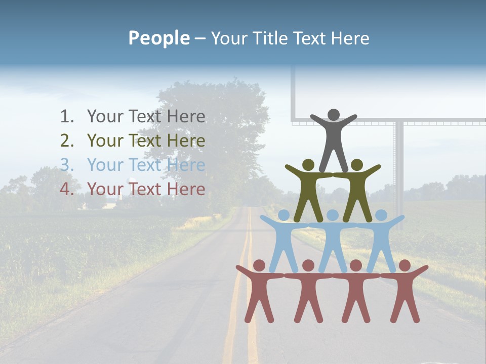 Commercial Surface White PowerPoint Template