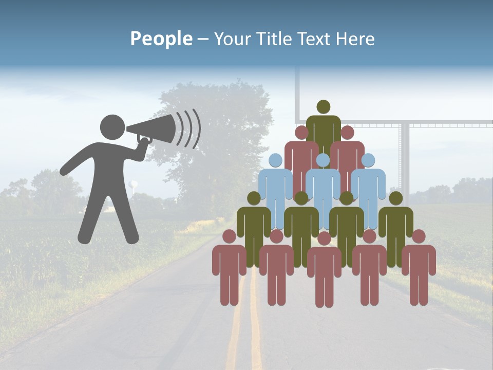 Commercial Surface White PowerPoint Template