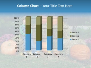 Child Autumn Harvest PowerPoint Template