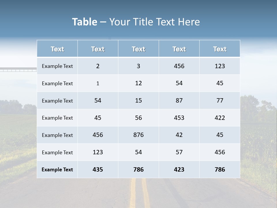 Publicity Empty Background PowerPoint Template