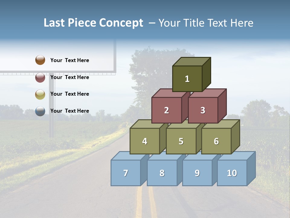 Publicity Empty Background PowerPoint Template