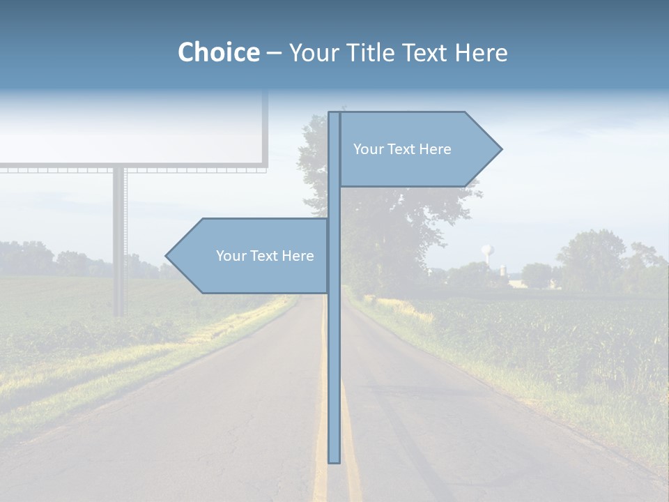 Publicity Empty Background PowerPoint Template