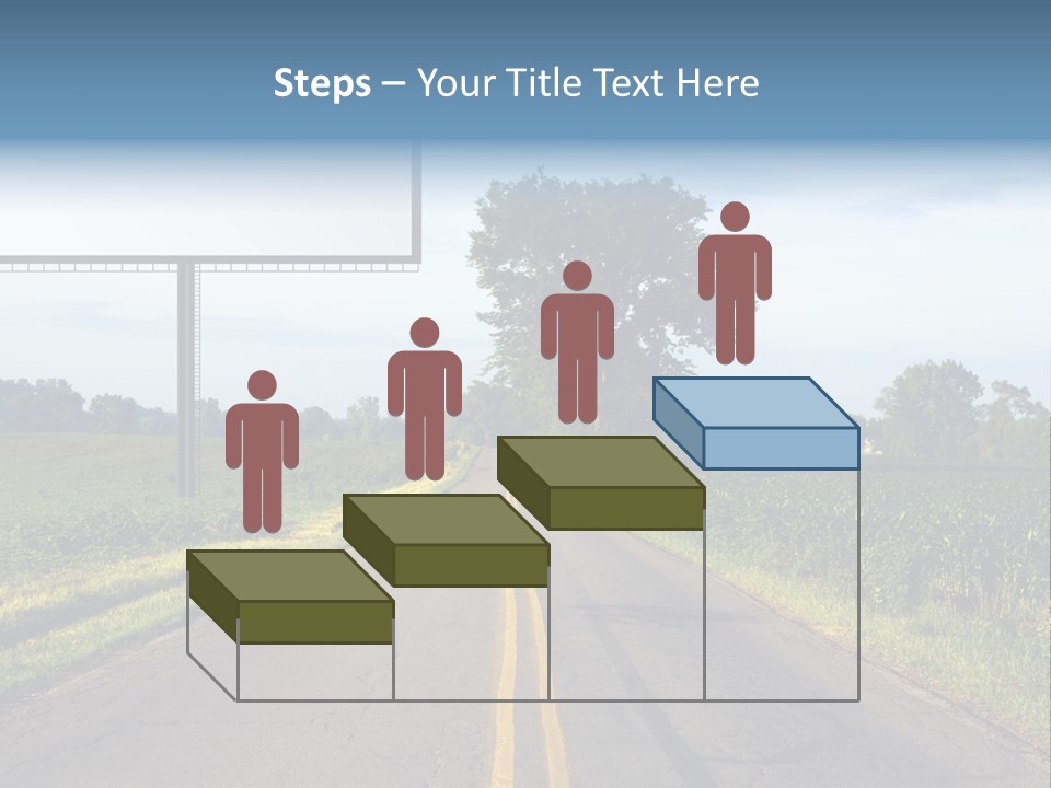 Publicity Empty Background PowerPoint Template