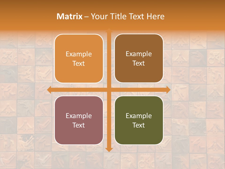 Checks Sport Block PowerPoint Template