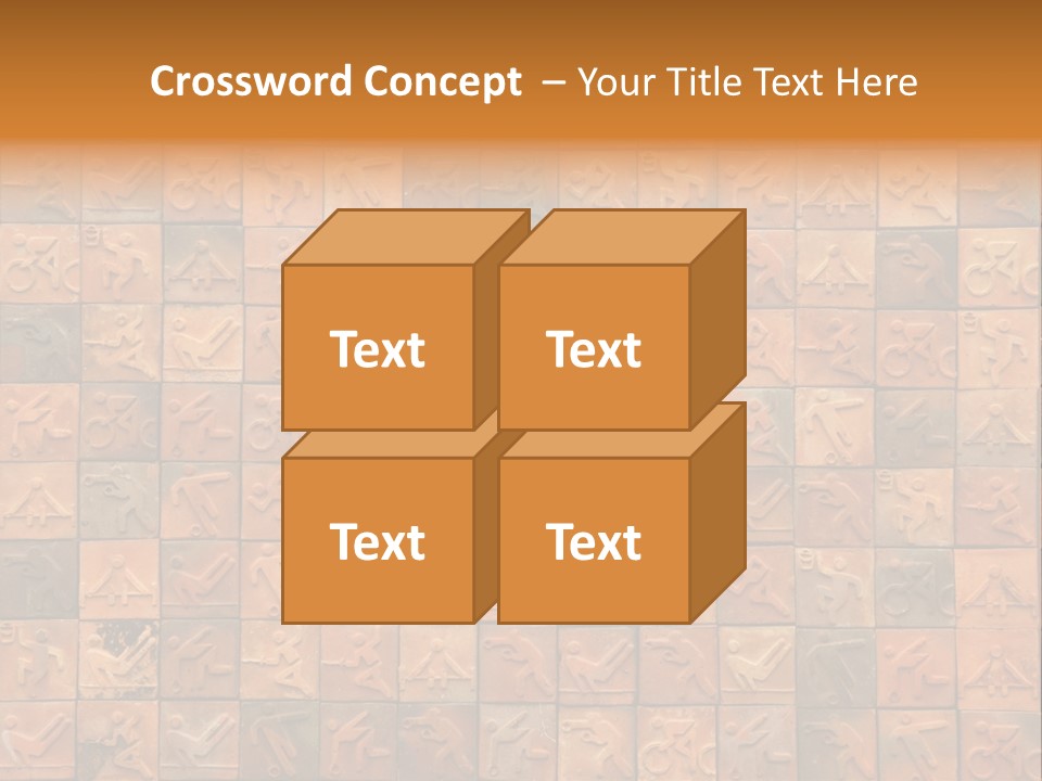 Checks Sport Block PowerPoint Template