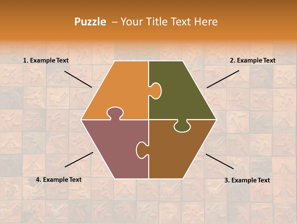 Checks Sport Block PowerPoint Template