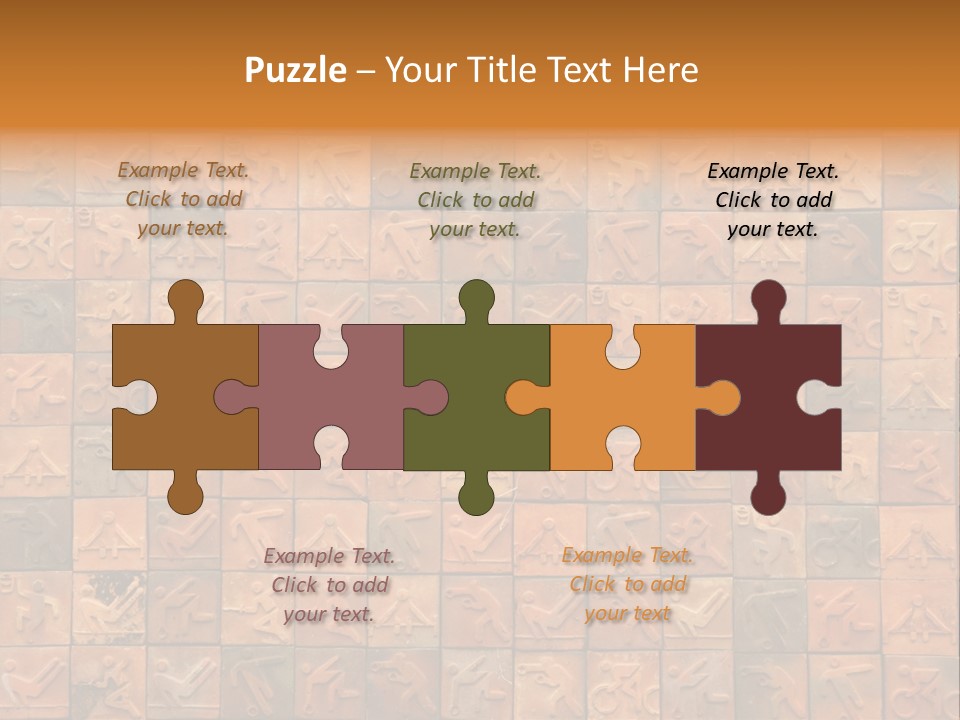 Checks Sport Block PowerPoint Template