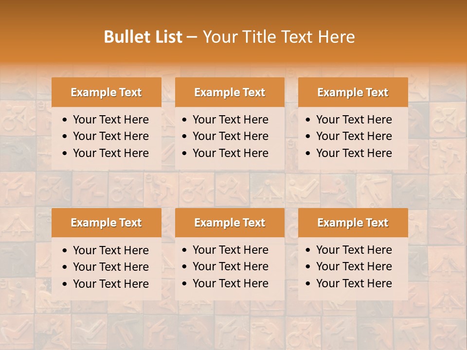 Checks Sport Block PowerPoint Template