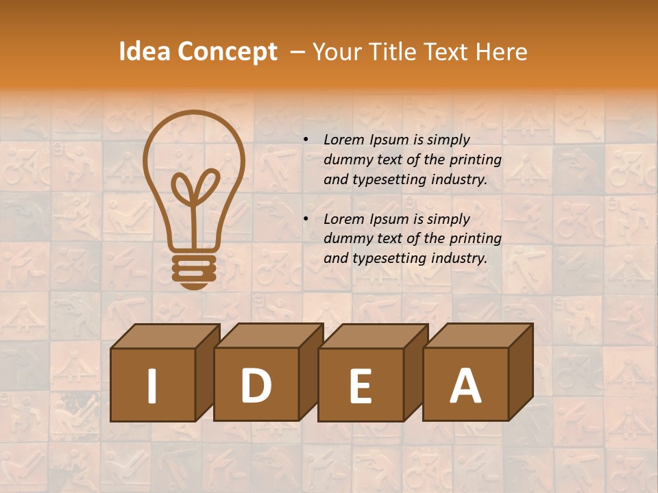 Checks Sport Block PowerPoint Template