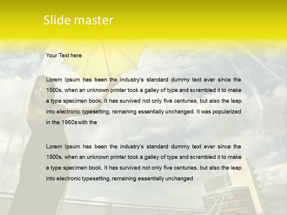 Human Li Ten Communication PowerPoint Template