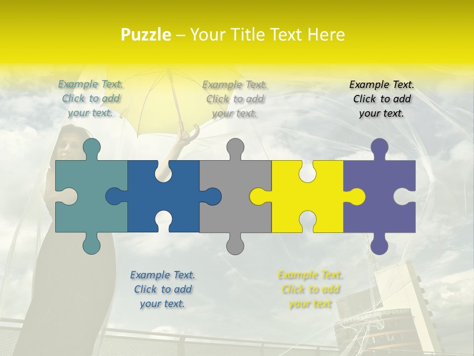 Human Li Ten Communication PowerPoint Template