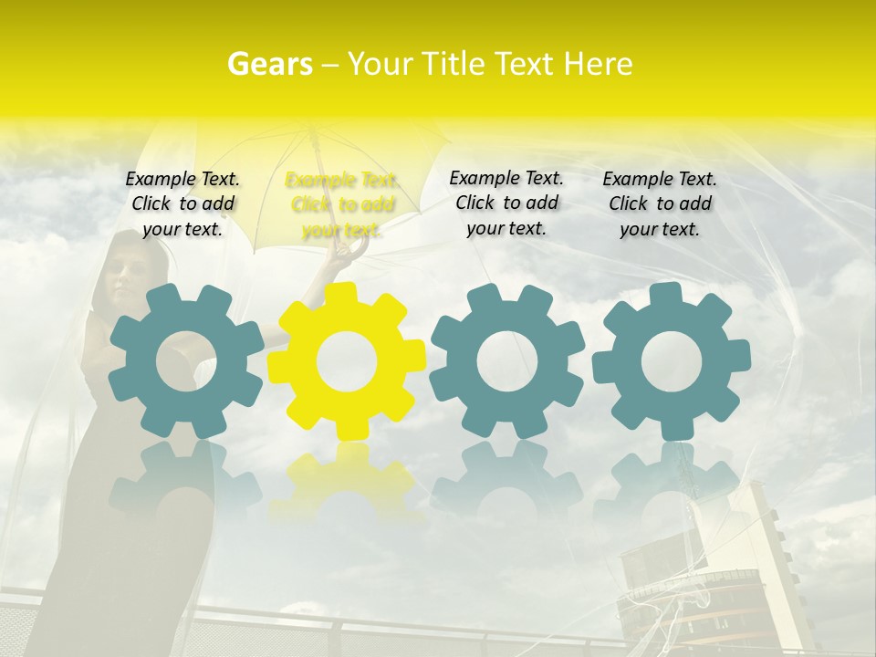 Human Li Ten Communication PowerPoint Template